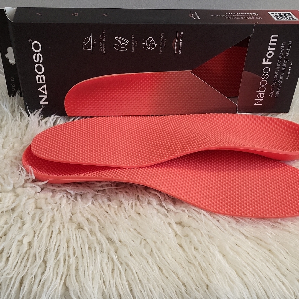 Form Red Insoles for Men